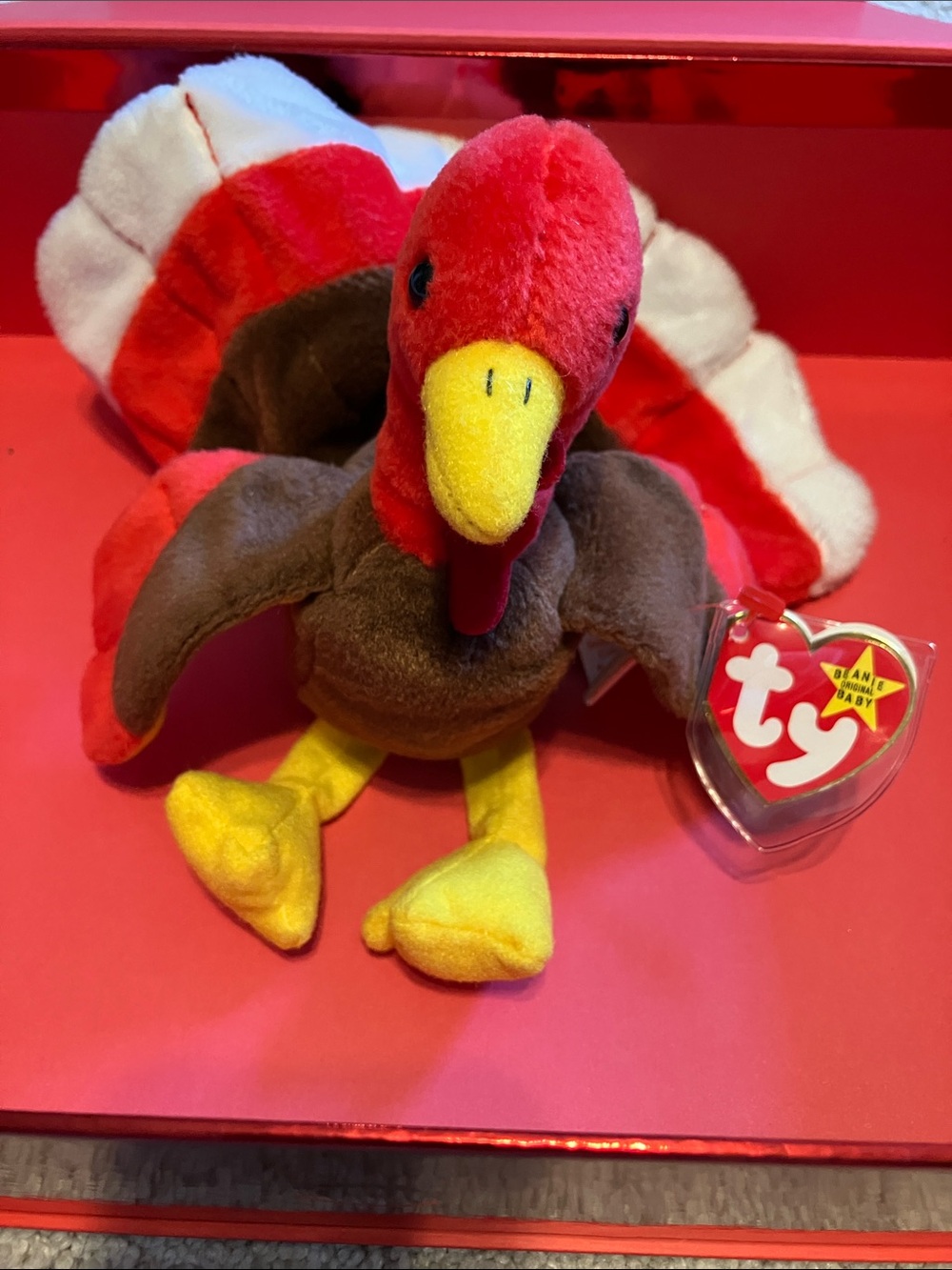 TY Beanie Baby Gobbles 1996
